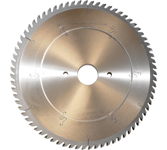 Изображение товара Диск пильный Dorigo 420x4.8/3.5x60+2 Z=72 TP HOLZMA LS4204860F72T