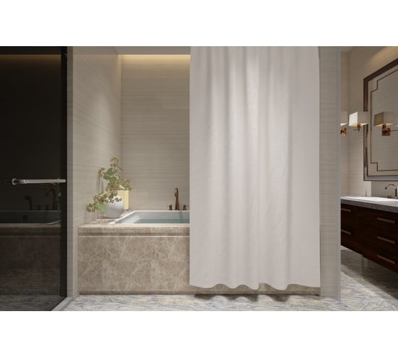 Изображение товара Штора для ванн Dasch 180х200 Лунный свет BT-820000BA 10128