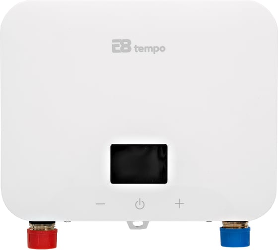 Изображение товара Проточный электрический водонагреватель Е8tempo KLE60 (Белый пластик) E8KLE60W
