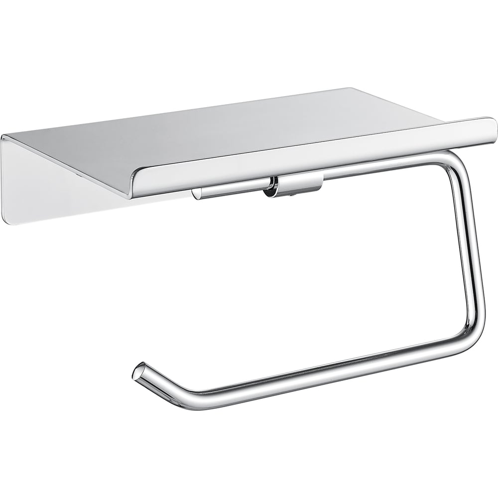 Изображение товара Держатель для туалетной бумаги SHEVANIK SG5705-1 с полочкой и хромированным покрытием