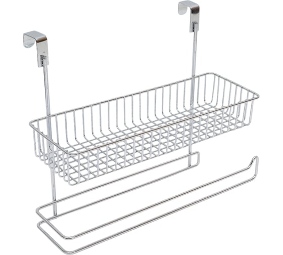 Изображение товара Навесная полка для кухни Рыжий кот W6733 с держателем для полотенца 100240