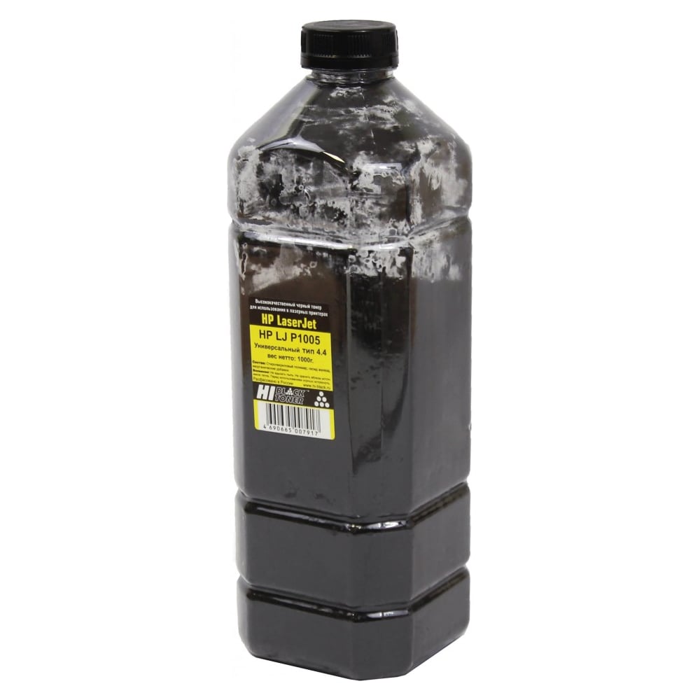 Изображение товара Универсальный тонер Hi-Black для HP LJ P1005 1 кг канистра HB-HP-Univ-T4.4-Bk-1000G