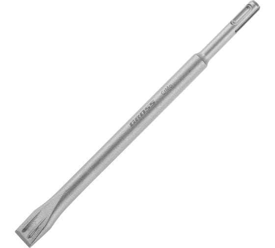 Изображение товара Зубило плоское GROSS 20 х 250мм, CrMo, SDS PLUS 703141