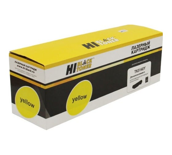 Изображение товара Тонер-картридж Hi-Black для Kyocera ECOSYS M6030cdn/M6530cdn, Y, 5K HB-TK-5140Y