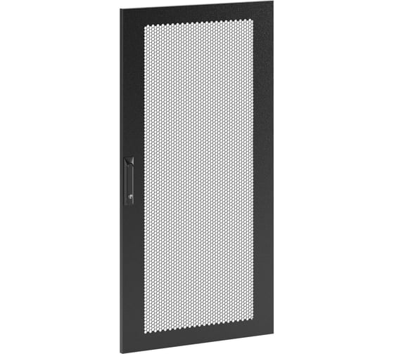 Изображение товара Дверь DKC перфорированная одностворчатая для IT CQE 2000x600 RAL9005 1 ШТ RBITCPMS2060