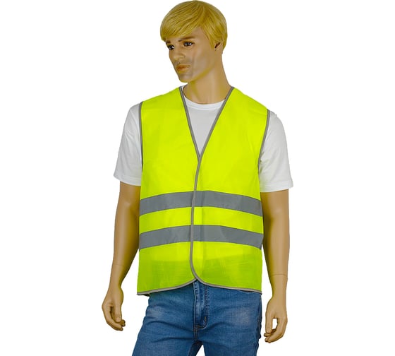 Изображение товара Жилет Костромская Текстильная Компания тип 1э трикотажное полотно 65, 260 застежка велькро Лимон, XL (104-108), 170-176 4660373782826