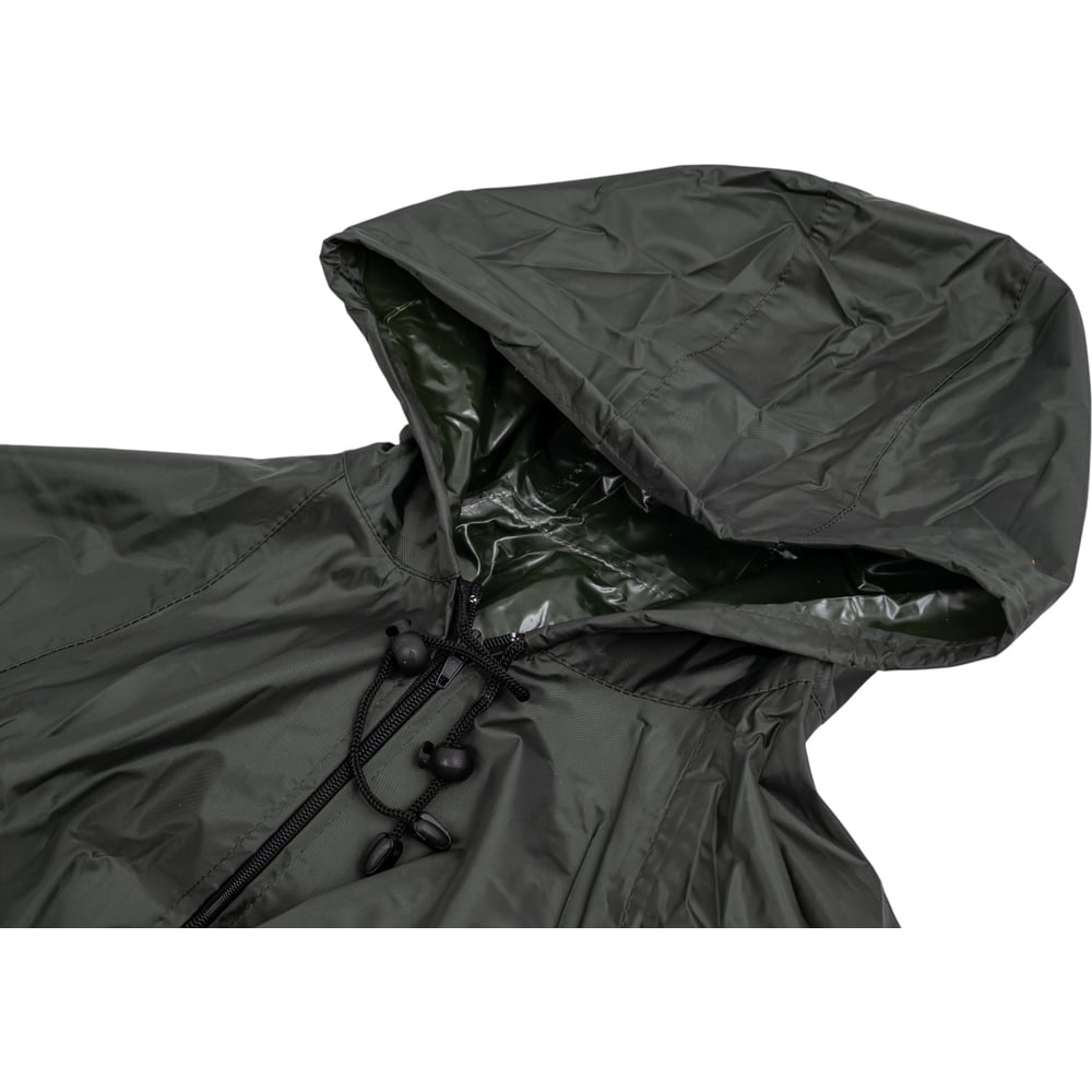 Изображение товара Плащ Костромская Текстильная Компания Стандарт тафета пвх застежка молния Хаки, XL (104-108), 170-176 4680642112918