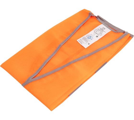 Изображение товара Жилет Костромская Текстильная Компания тип 1э трикотажное полотно 65, 260 застежка велькро Оранж, M (88-92), 170-176 4660373783717