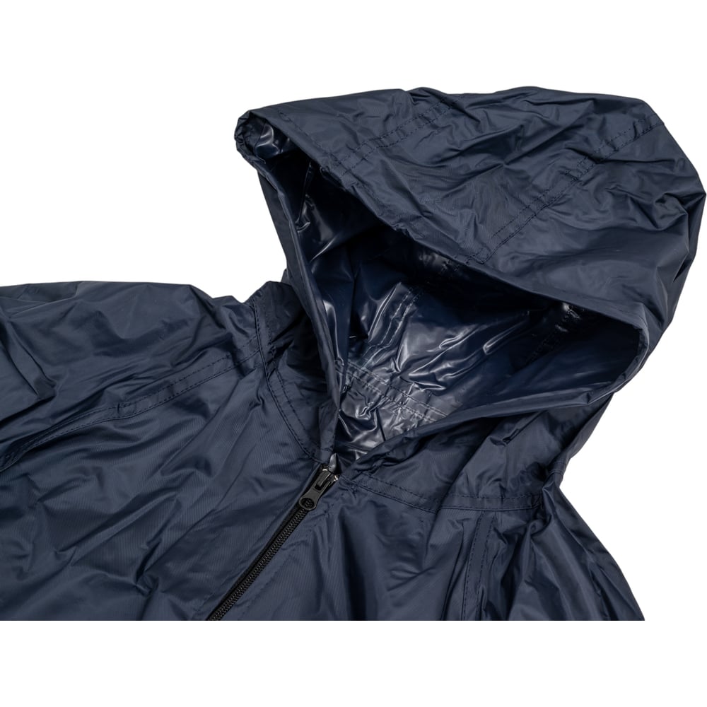 Изображение товара Плащ Костромская Текстильная Компания Стандарт тафета пвх застежка молния синий, 2XL (112-116), 182-188 4680642111676