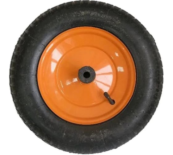 Изображение товара Колесо для тачки 12410, Variant ПНЕВМАТИЧЕСКОЕ (камерное), 3. 25/ 3. 00-8, с подшипником 20 мм, обод металл. К99-2С