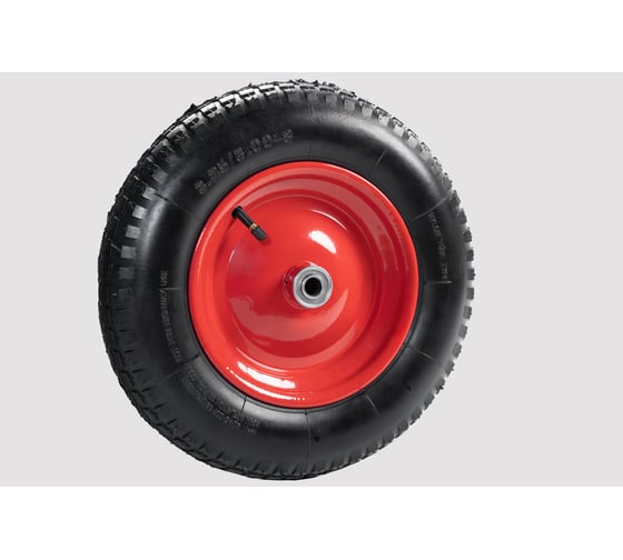 Изображение товара Колесо для тачки 12410, Variant ПНЕВМАТИЧЕСКОЕ (камерное), 3. 25/ 3. 00-8, с подшипником 20 мм, обод металл. К99-2С