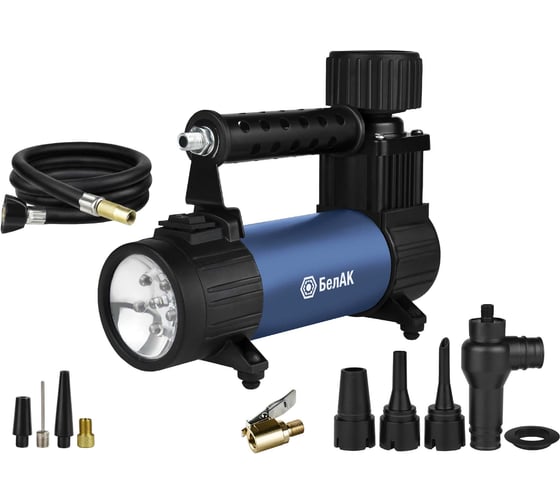 Изображение товара Компрессор автомобильный БелАК Х-СЕРИЯ 12V 33 л/мин с фонариком БАК.99357