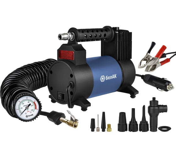 Изображение товара Компрессор автомобильный БелАК Х-СЕРИЯ 12V 37 л/мин, БАК.99354
