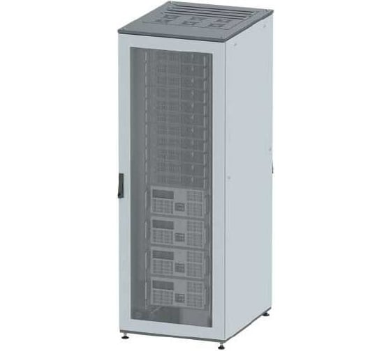 Изображение товара Разобранный шкаф DKC 19 IT CQE 42U 600x2000x600, двери перфорированная перфорированная, RAL7011/7035 1 шт R5IT4266PF