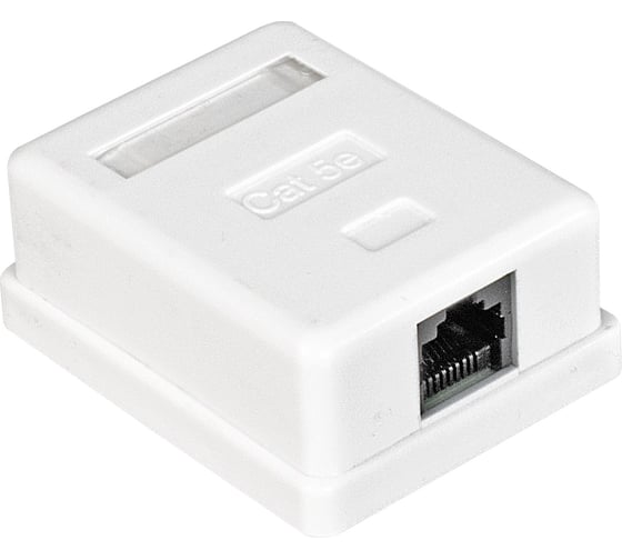 Изображение товара Внешняя розетка ExeGate RJ-45 категория 5/5E UTP Krone/110 271122