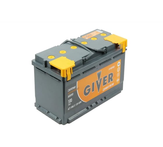 Изображение товара Аккумулятор Giver HYBRID 6CT -100.1 6СТ-100N(1)-L5АЧ-АЧ-0