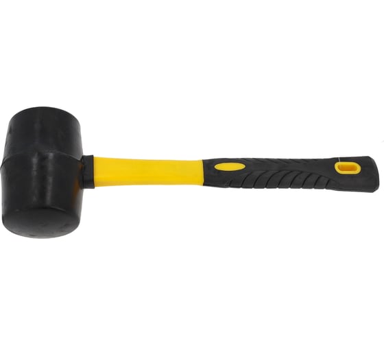Изображение товара Резиновый молоток (киянка) HARDY D55мм, ручка 2K, черный 2028-920055