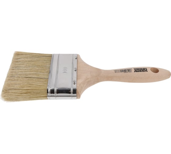 Изображение товара Плоская кисть HARDY SELECT серия 50 Naturmix 100 мм, натуральная светлая щетина 0200-506899