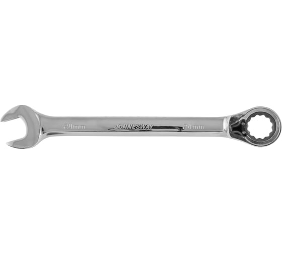 Изображение товара Гаечный комбинированный ключ Jonnesway W60124 трещоточный, с реверсом, 24 мм 46316
