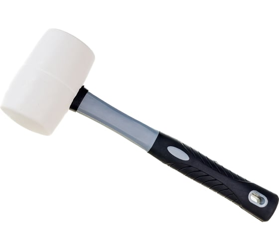 Изображение товара Молоток (киянка) HARDY резиновый, 65мм, ручка 2K, белый 2028-900065