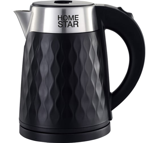 Изображение товара Чайник HomeStar HS-1021 1.7 л черный двойной корпус 102759