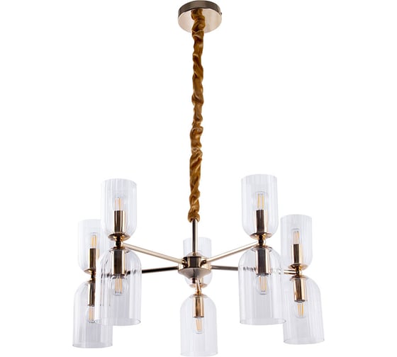 Изображение товара Подвесная люстра ARTE LAMP CHARM A1623LM-10GO