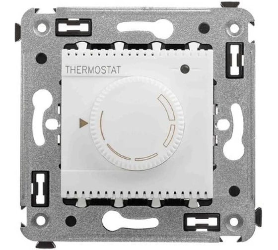 Изображение товара Термостат для теплых полов в стену DKC Avanti белое облако, 1 шт 4400163