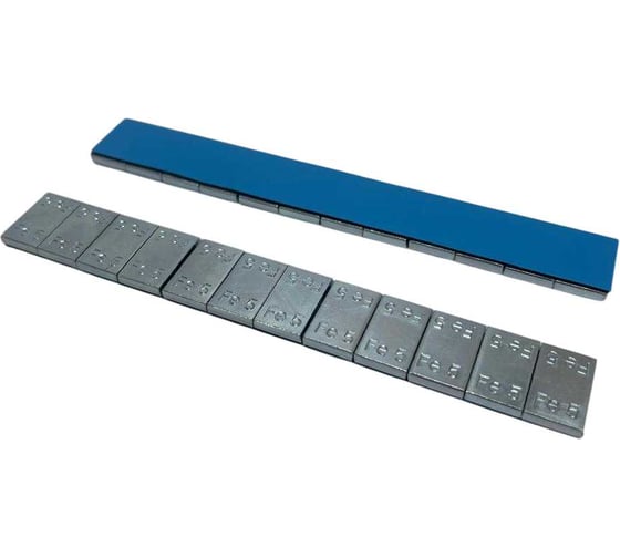 Изображение товара Груза самоклеящиеся оцинкованные ACG 0083 Fe 100 Akvatech 60 г (12_5) синий скотч (100 шт/уп) 1028778