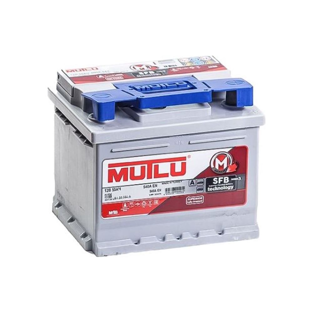 Изображение товара Аккумуляторная батарея Mutlu SFB M3 6СТ-55.0 низкий LB1 для автомобиля