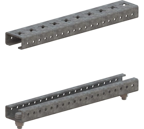Изображение товара Комплект реек для установки главной шинной системы DKC 450 мм, 1 КМП R5BBMR450