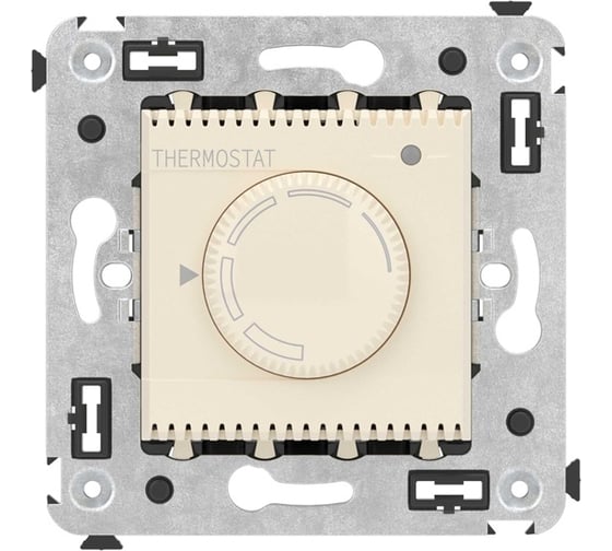 Изображение товара Термостат для теплых полов в стену DKC Avanti ванильная дымка, 1 шт 4405163