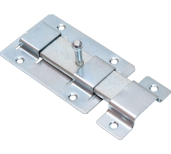 Изображение товара Задвижка дверная СКОБЯНОЙ ЗД-02 цинк упак. 002879