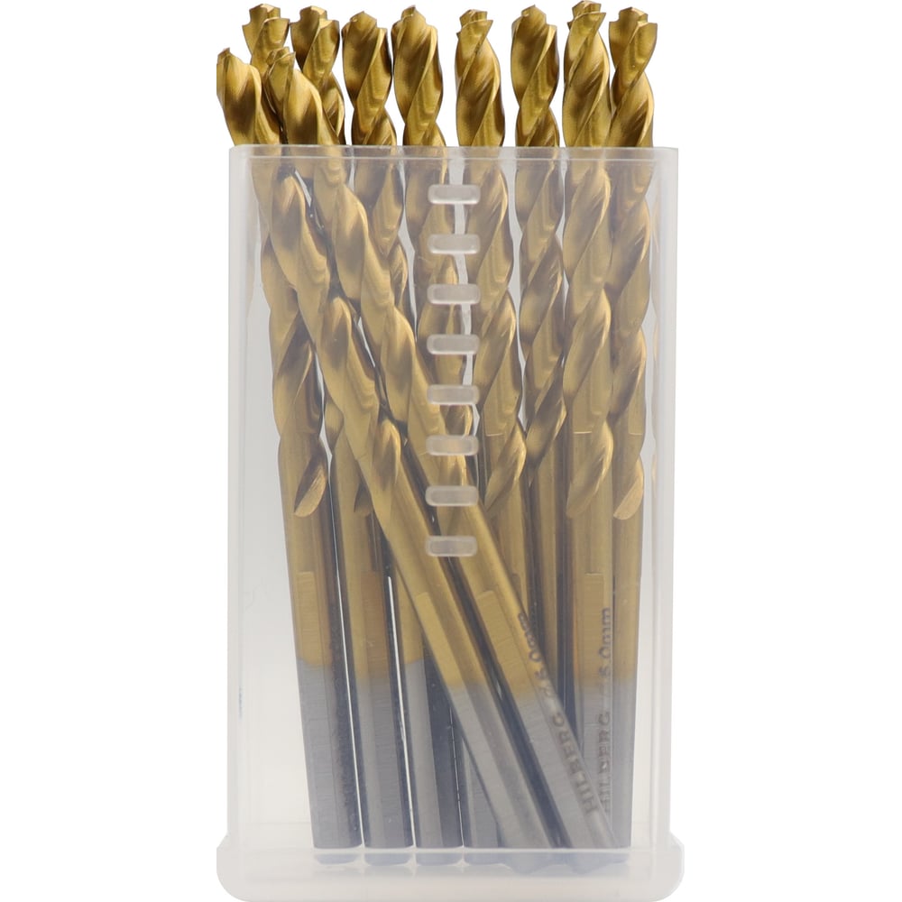 Изображение товара Сверло кобальтовое по металлу Hilberg 5.2x86 мм 10 шт