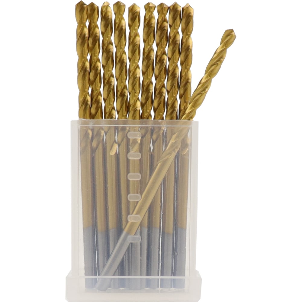 Изображение товара Сверло кобальтовое по металлу Hilberg 2.5x57 мм 10 шт Cobalt TOP