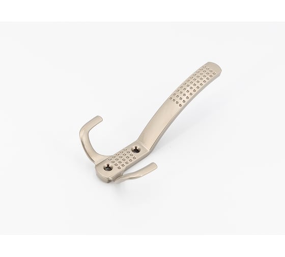 Изображение товара Крючок 3-х рож. СКОБЯНОЙ перф. мат.хром(упак) 007432