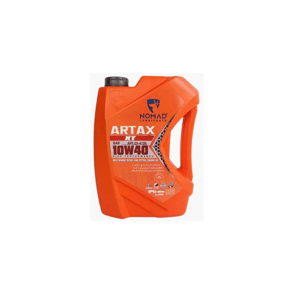 Изображение товара Моторное масло NOMAD ARTAX XT 10W-40 5 литров полусинтетика для дизельных двигателей