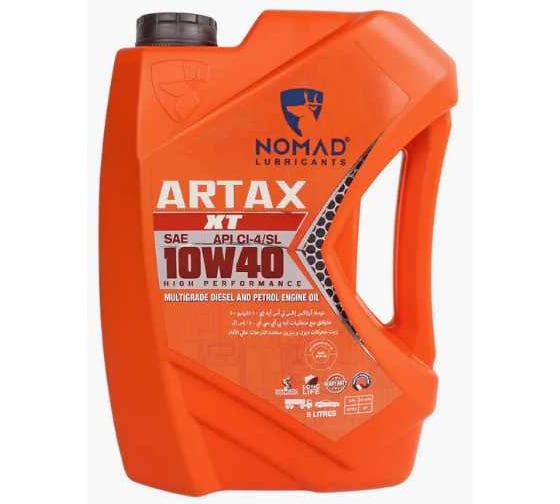 Изображение товара Масло моторное NOMAD ARTAX XT 10W-40 5 л API CI-4/SL, ACEA E7 37364