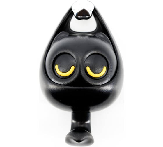 Изображение товара Крючок самокл. СКОБЯНОЙ КОТ чёрный (упак.) 010151