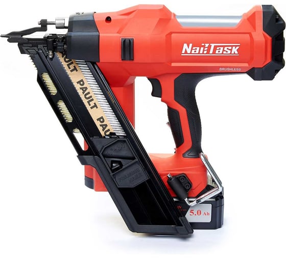 Изображение товара Аккумуляторный гвоздезабивной пистолет по дереву Nailtask DCFN3490