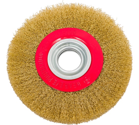 Изображение товара Щетка радиальная (175 мм; латунированная витая проволока) Pobedit 2125817