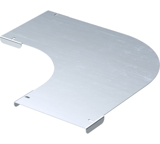 Изображение товара Крышка DKC на угол горизонтальный 90 градусов 100, 1,2 мм, в комплекте с крепежными элементами необходимыми для монтажа SKDN100K