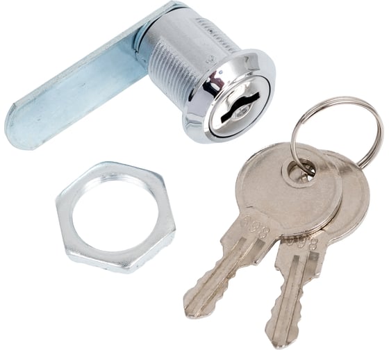 Изображение товара Замок почт. СКОБЯНОЙ 16 мм никель (упак) 007662