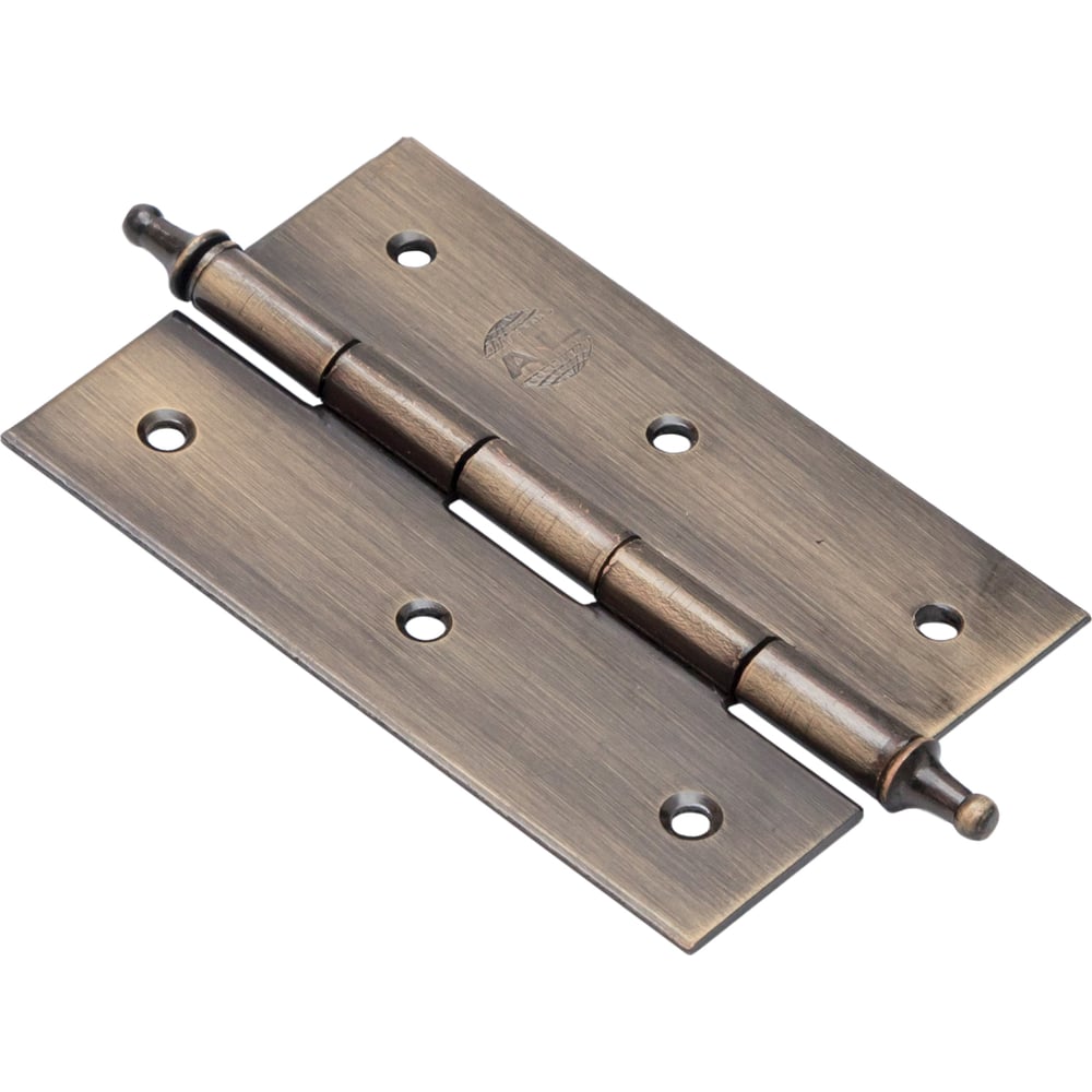 Изображение товара Петля СКОБЯНОЙ 63мм бронза упак. 2шт прочная универсальная для дверей