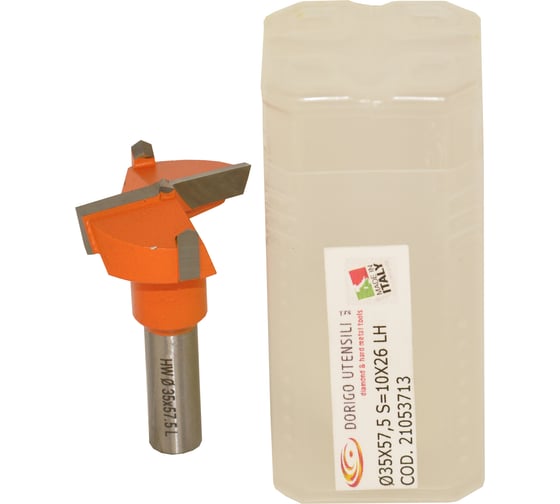 Изображение товара Сверло чашечное Dorigo HW для станка 35x57.5, S=10x26, LH 21053713