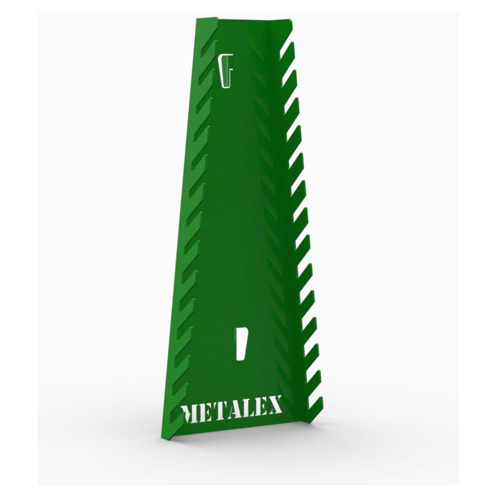 Изображение товара Держатель ключей Metalex зеленый расширенный транзитный для 14 ключей