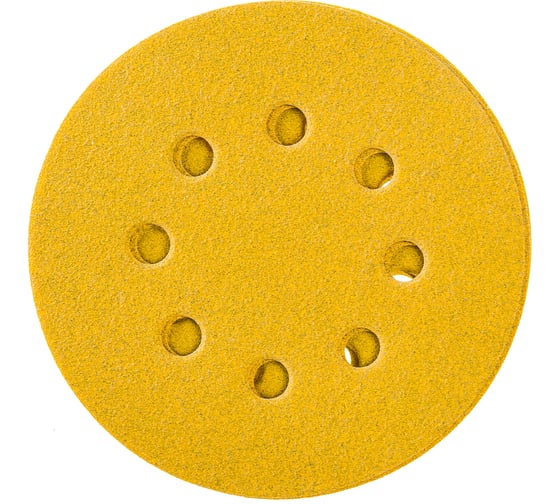 Изображение товара Шлифовальный круг на липучке ABRAFORM от "Мастерская Pit_Stop и Доктор Дью"; Набор MEDIUM 125-8