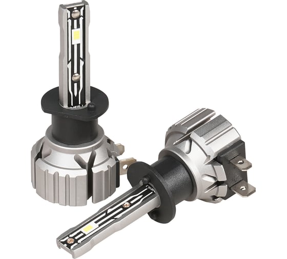 Изображение товара Лампa светодиодная Airline H1, 12В, 17Вт, 6000К (Белый), 4000Лм, для рефлектора и линз, комплект 2шт. STANDART AEAR001