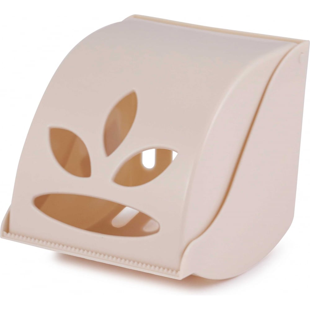 Изображение товара Держатель для туалетной бумаги ЗПИ Альтернатива Фантазия бежевый 12 шт М8340