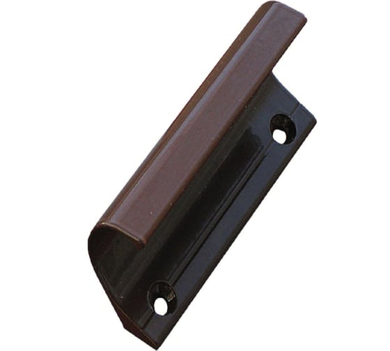 Изображение товара Ручка д/балк.дв. стальная кор. СКОБЯНОЙ (упак.) 010140