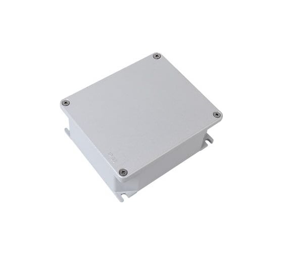 Изображение товара Коробка ответвительная DKC алюминиевая окрашенная с силиконовым уплотнителем, tмон. И tэксп. = 60, IP66/IP67, RAL9006, 90x9 1 ШТ 653S00